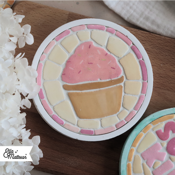 Silikonform - Tablett S - Cupcake