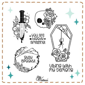 Plotterdatei Bundle - "Stay spooky"