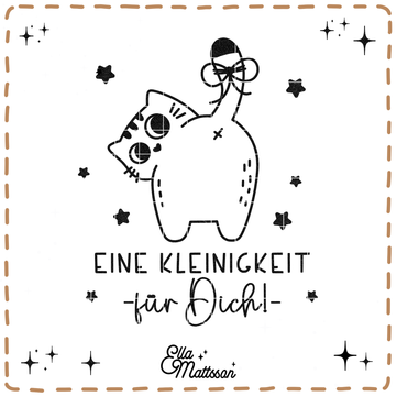 Plotterdatei - "Kätzchen Kleinigkeit für Dich"
