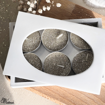 Silikonform - Deckel für Teelichtschatulle "Schlichtes Oval"