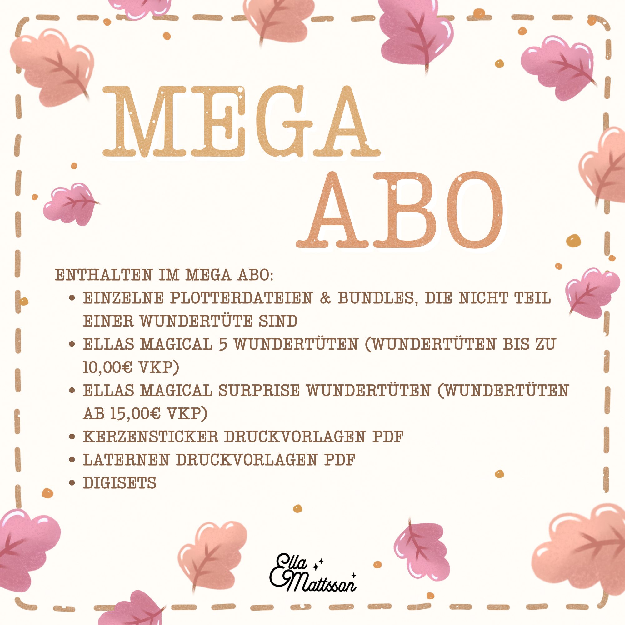 Mega Abo - Oktober 24