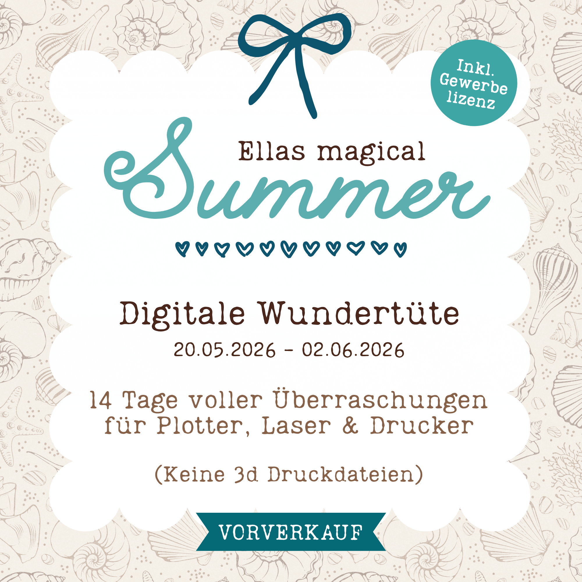 [Vorverkauf] Digitale Wundertüte "Ellas magical Summer 2026"