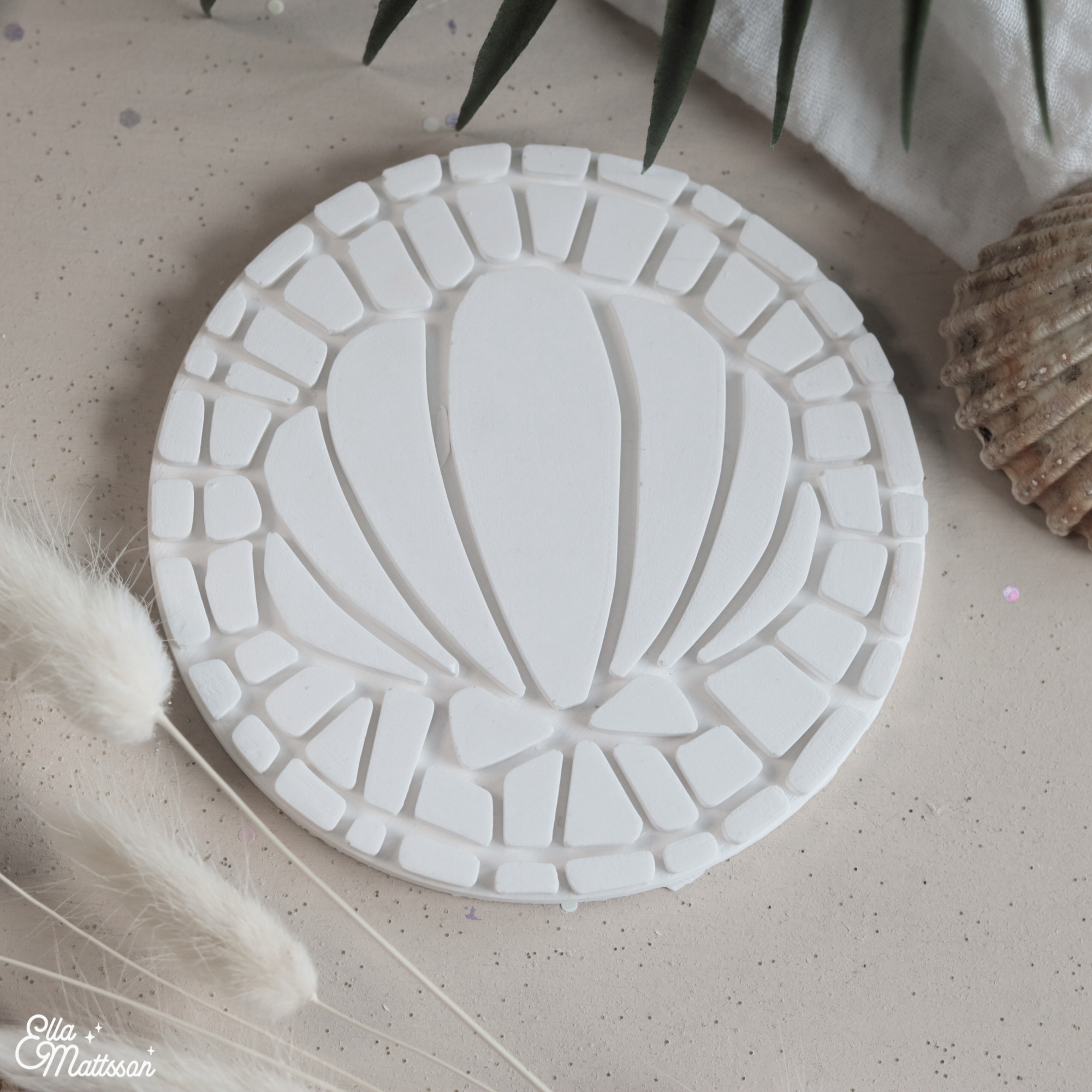 Silikonform - Mosaik Tablett S - "Shelly"
