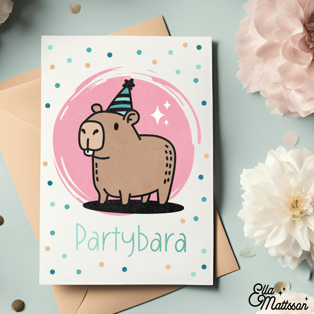 Plotterdatei - "Partybara" Ella Mattsson