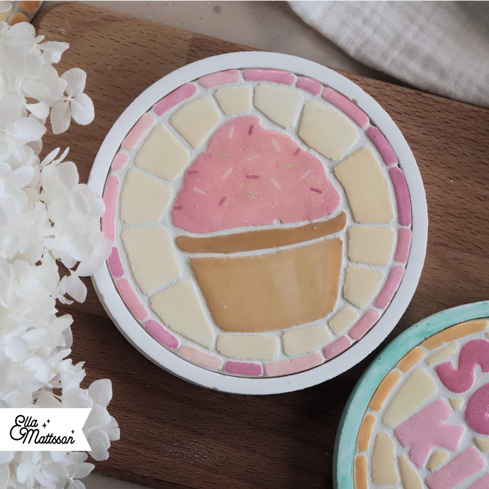 Silikonform - Tablett S - Cupcake