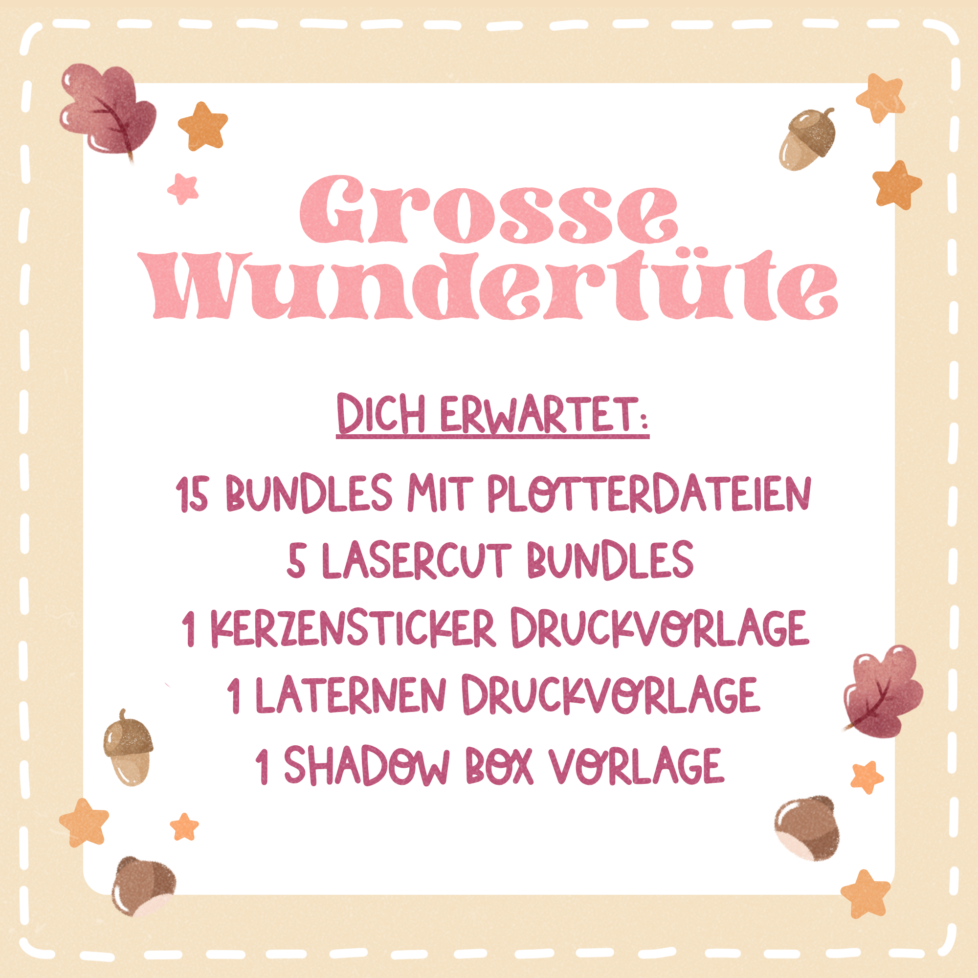 Große Herbst Wundertüte