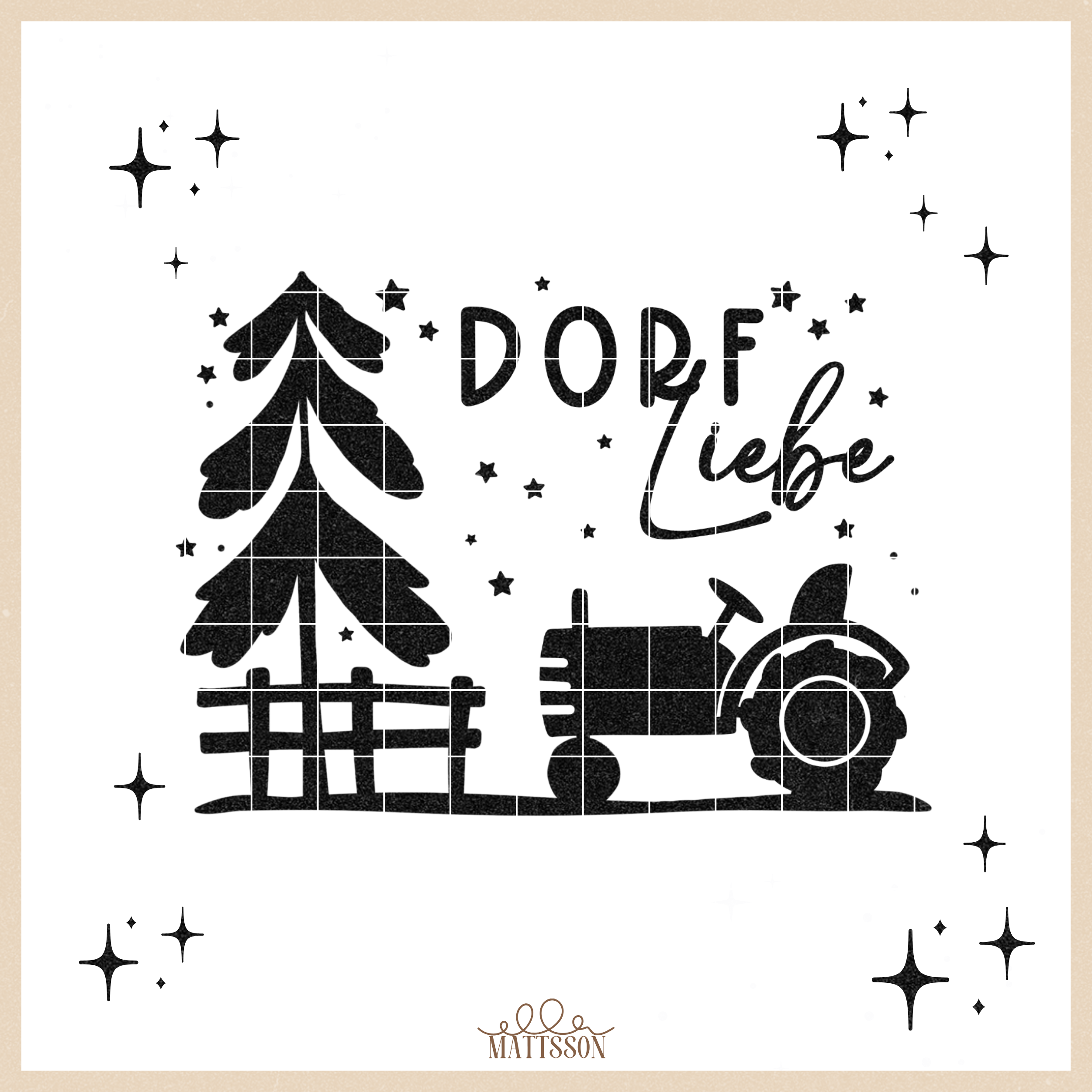 Plotterdatei Bundle - "Dorfliebe No 1."