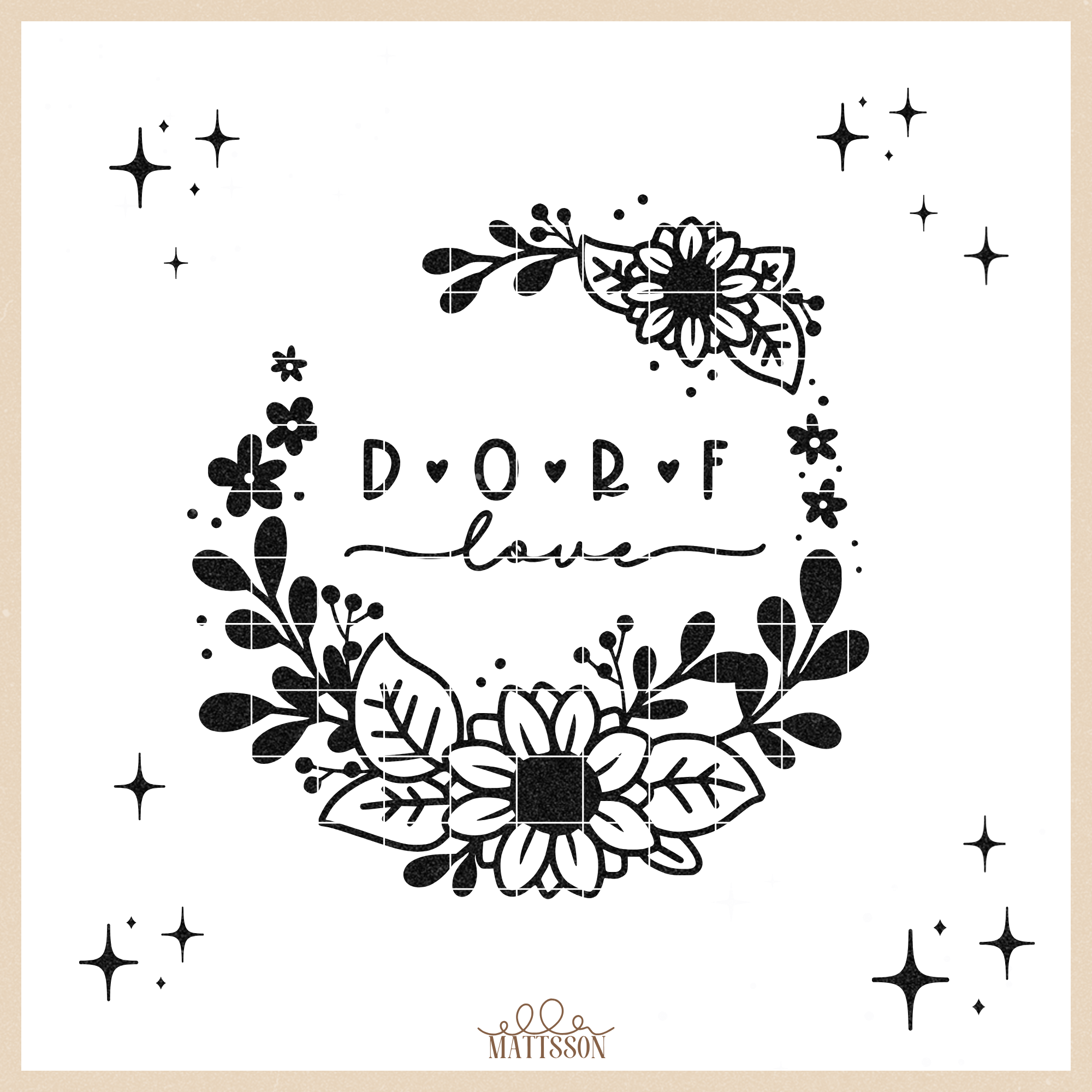 Plotterdatei Bundle - "Dorfliebe No 1."