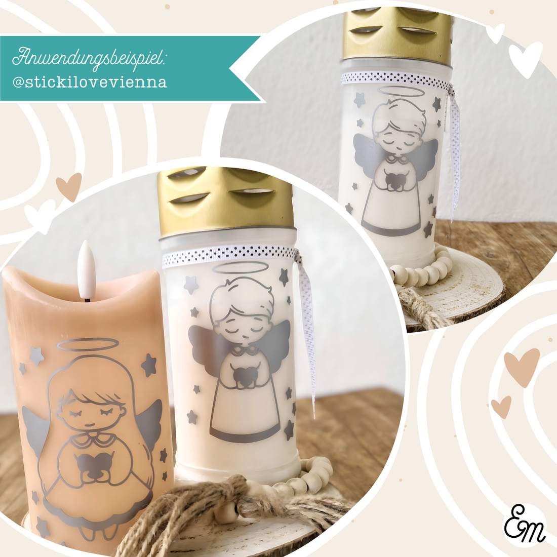 Plotterdatei Bundle "Ich vermisse dich! Trauer Bundle" - Ella Mattsson©