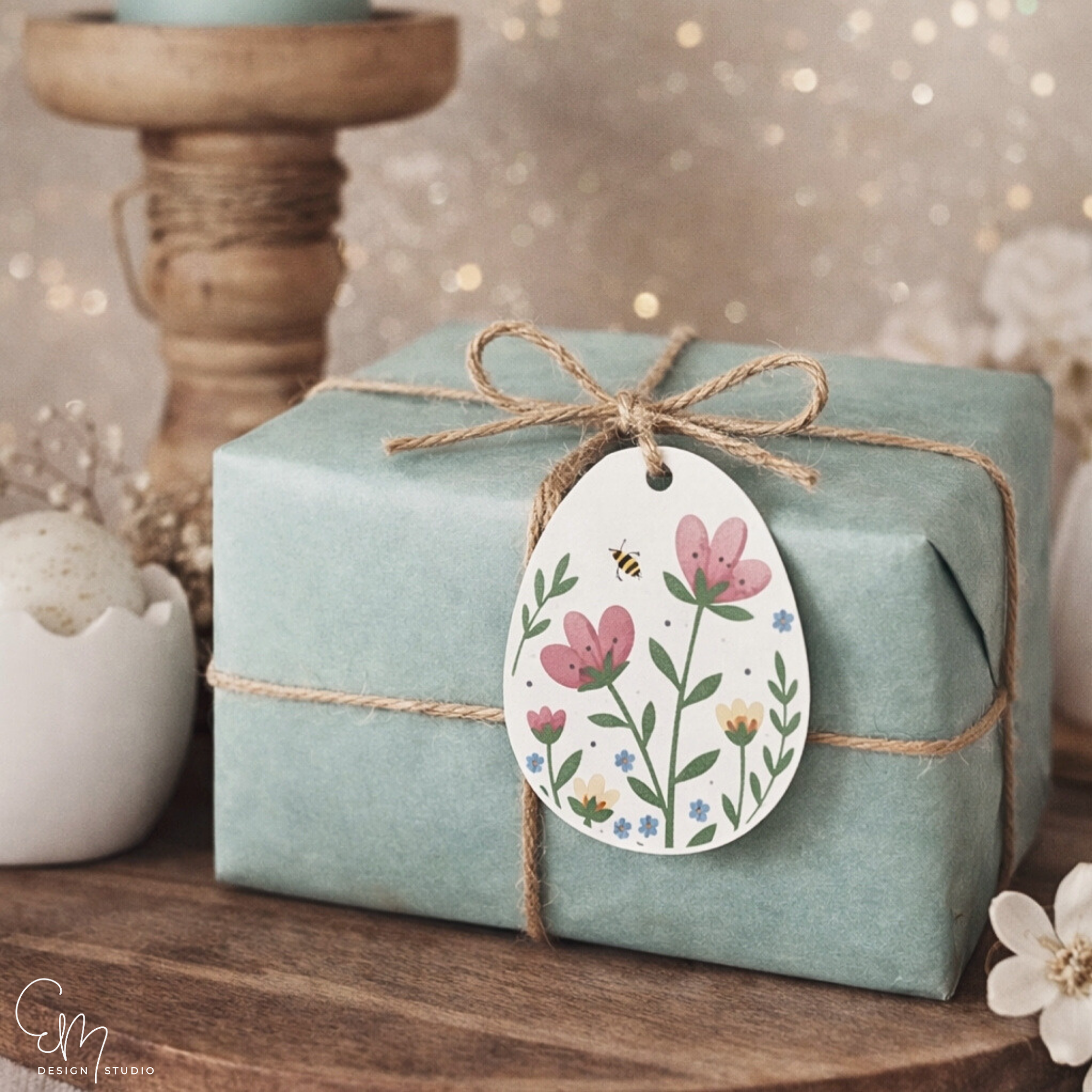 Print & Cut Anhänger - Eier mit Sprüchen für Frühling und Ostern