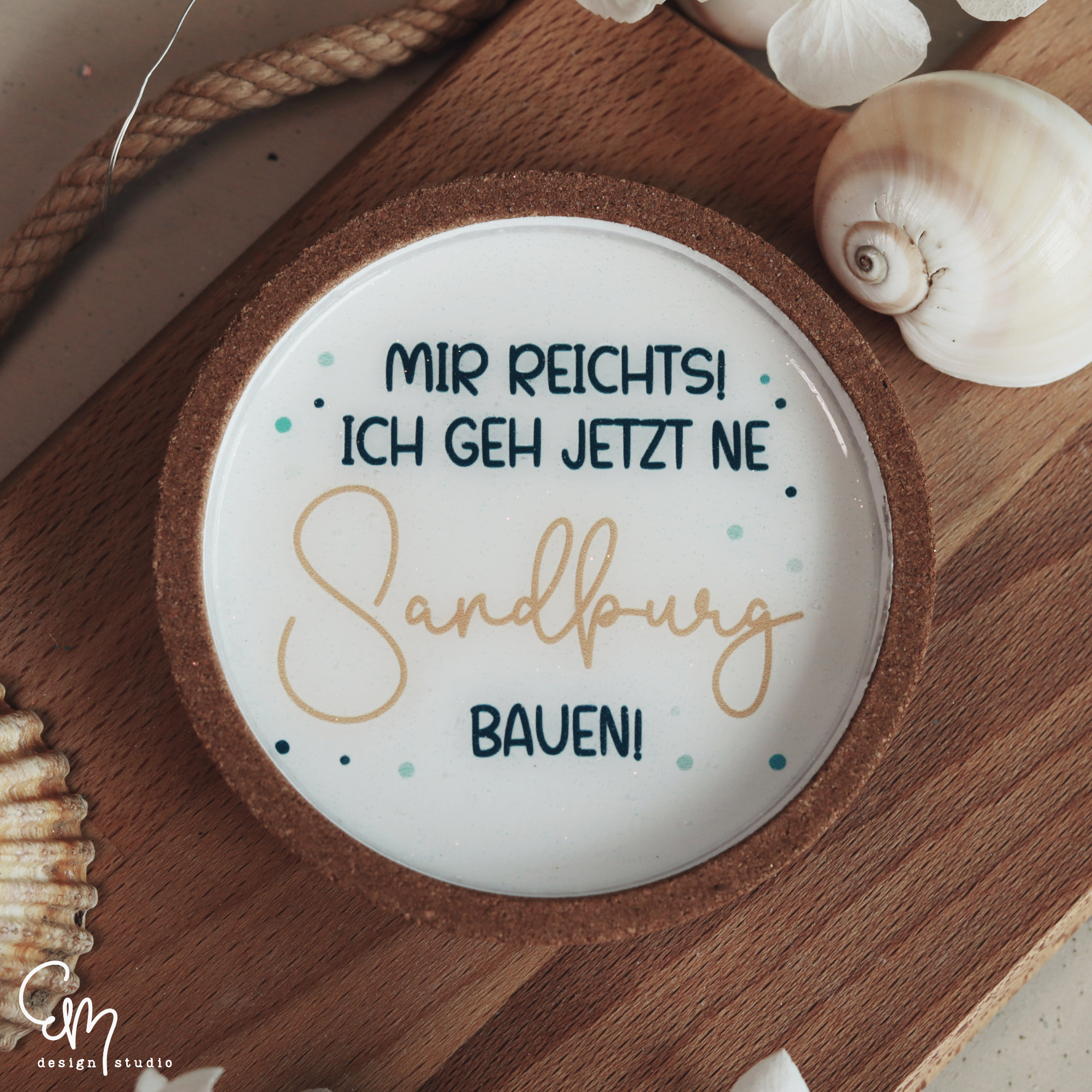 Rub On Sticker "Sprüche vom Strand" DIN A5