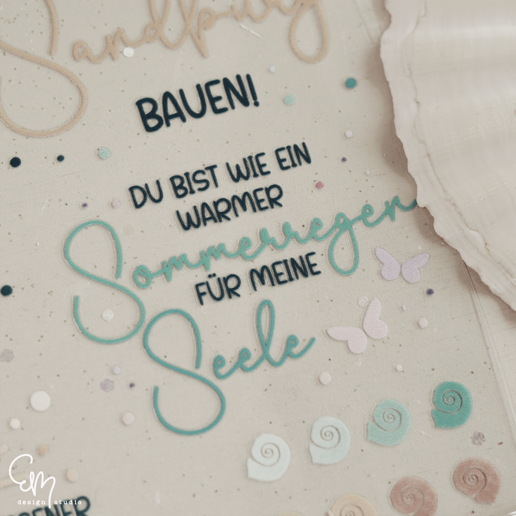 Rub On Sticker "Sprüche vom Strand" DIN A5