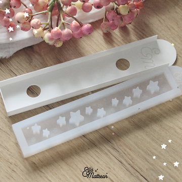 Stabilisator für Klötzchen / Sticks Silikonformen aus PLA (Ohne Silikonform - nur Rahmen)