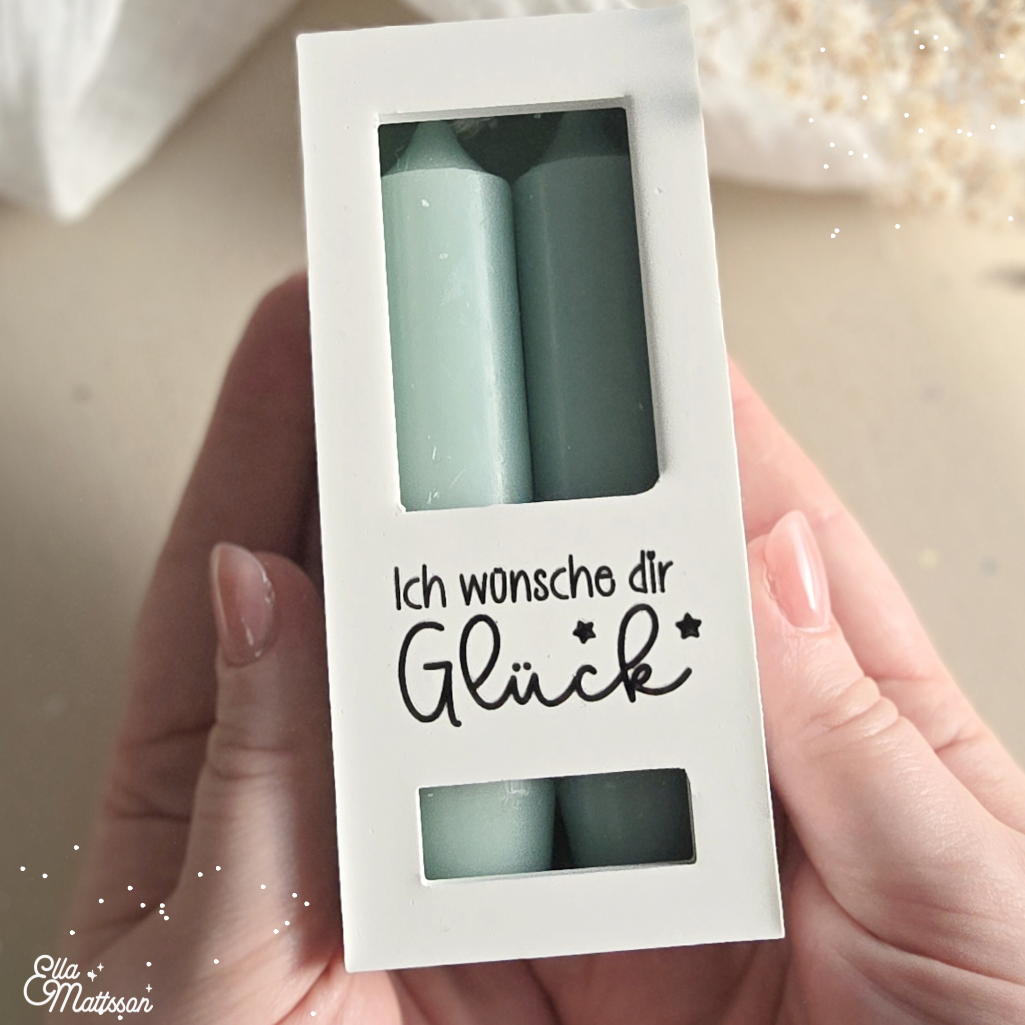 Silikonform - Deckel für Stabkerzen Box "Brücke"