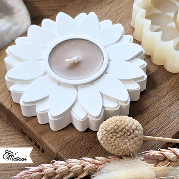 B-Ware - Silikonform - Sonnenblume Teelichthalter
