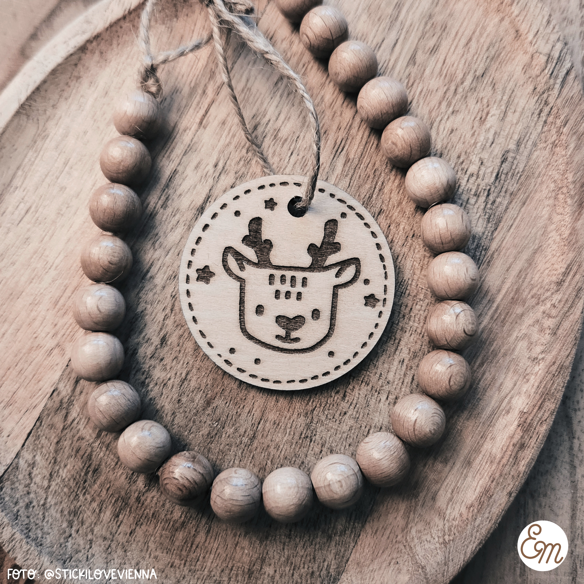 Lasercut Datei - Winterliche Anhänger No 1