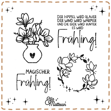Plotterdatei Bundle - "zauberhafte Magnolien"