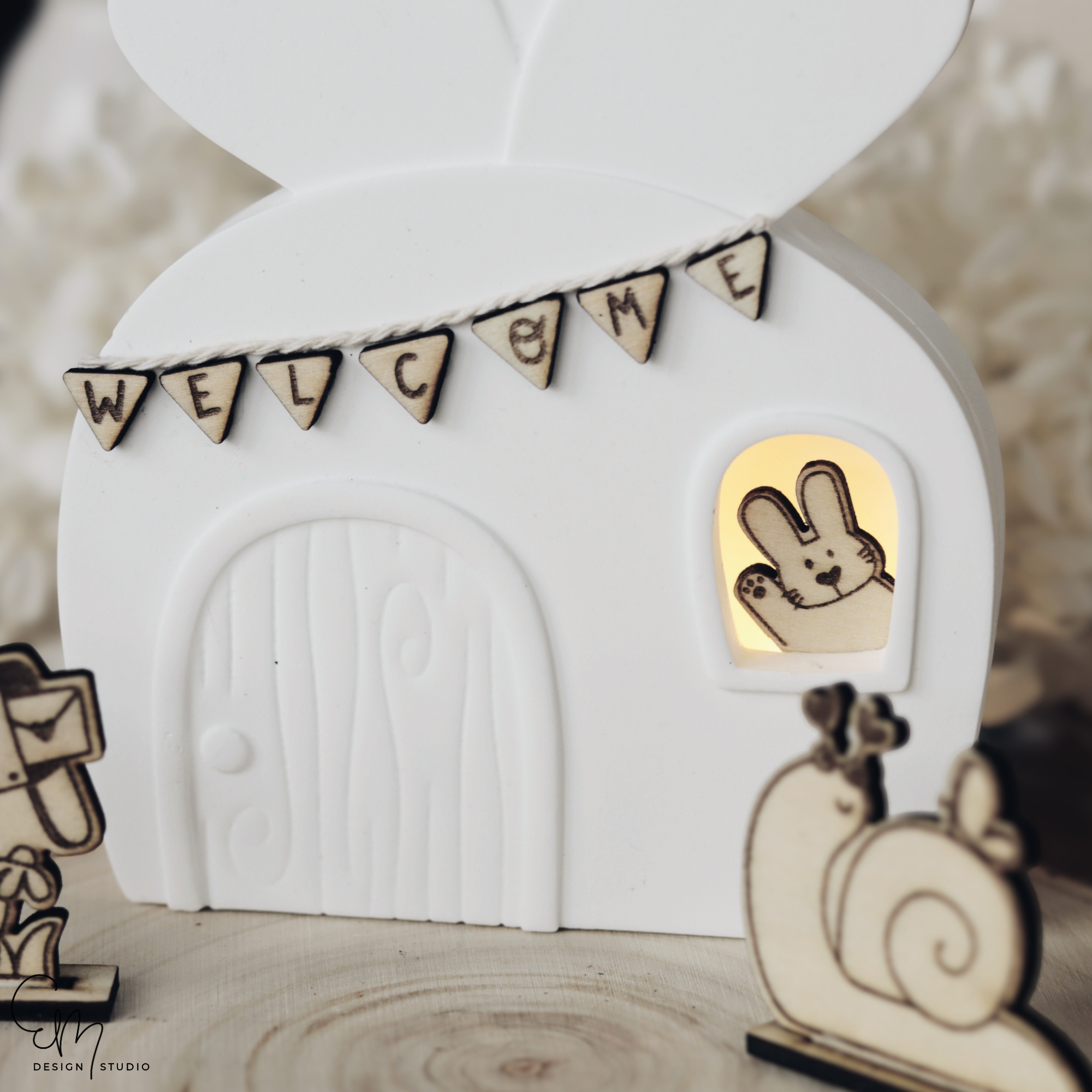 Silikonform - Möhrchenhaus + GRATIS Lasercut Dateien