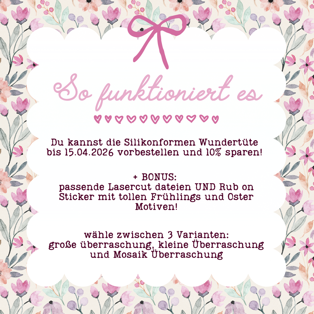 [Vorverkauf] Silikonformen Wundertüte Sommer & Maritimes - Verschiedene Variationen wählbar