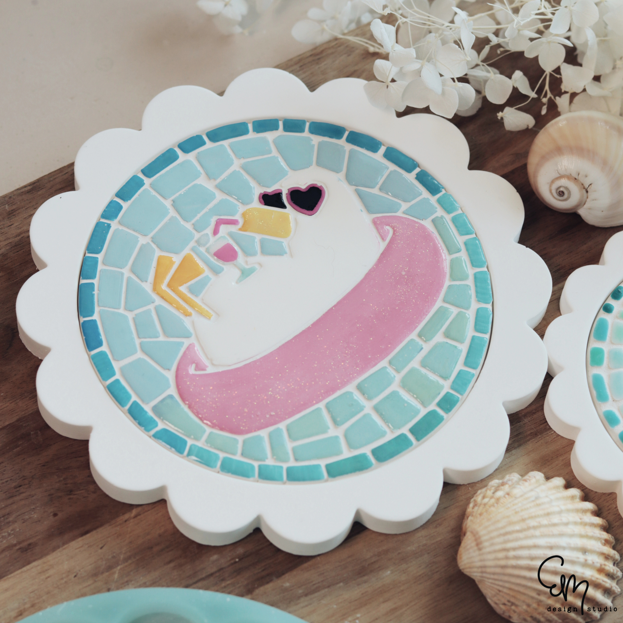 Silikonform Scallop Tray - kompatibel mit Mosaikformen | verschiedene Größen erhältlich