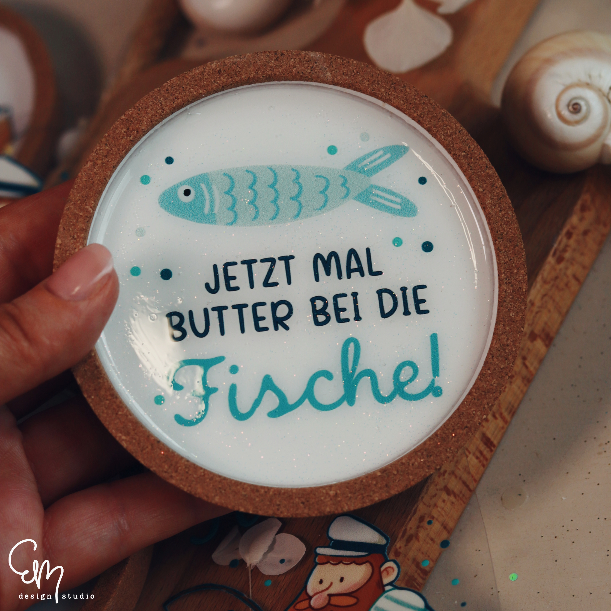 Rub On Sticker "Kleiner Seemann" DIN A5