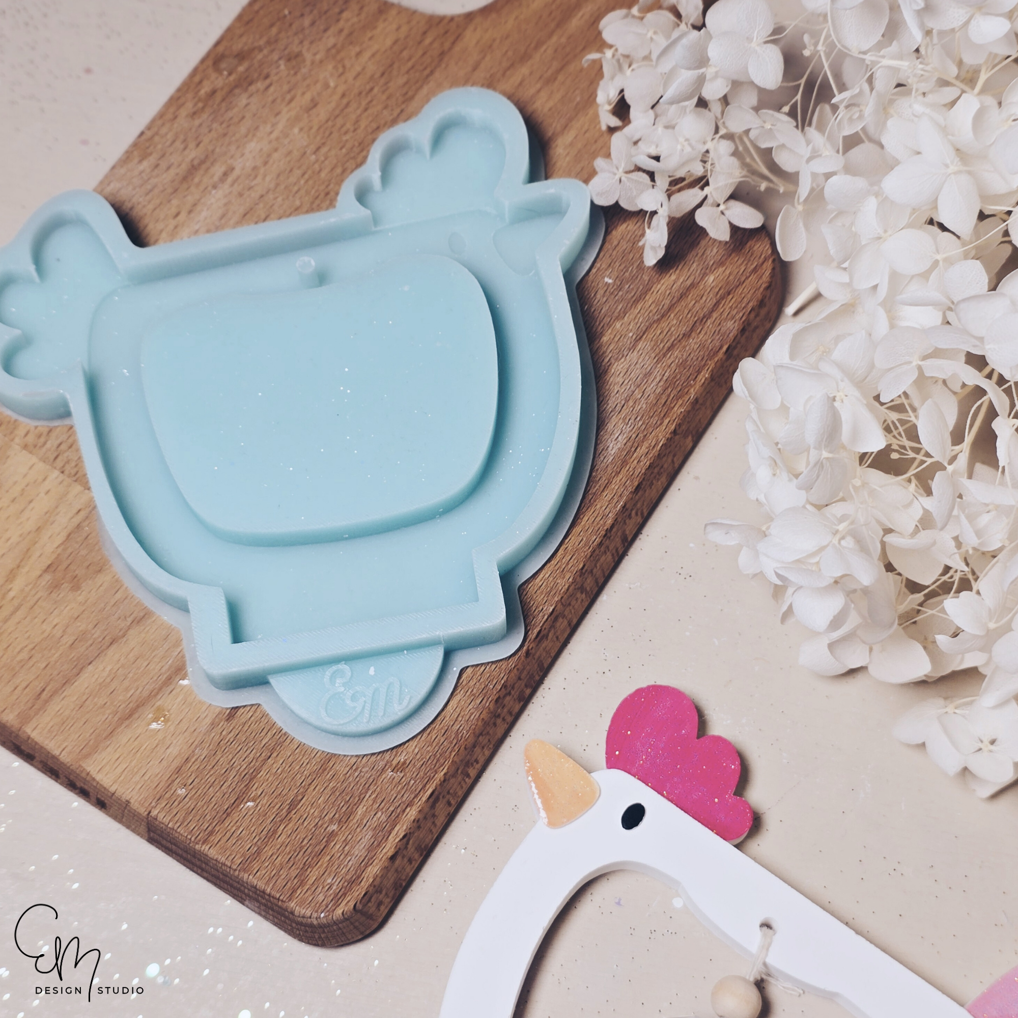 Silikonform - Sonnenfänger "Henriette" Einstecker für Sockel "Mira"