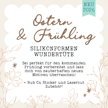 [Vorverkauf] Silikonformen Wundertüte Ostern / Frühling - Verschiedene Variationen wählbar